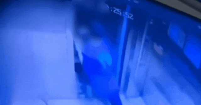 监控曝光！女童走出电梯时，突然被身后陌生男孩捂口鼻勒住，“像小鸡仔一样拎走”，派出所已介入调查