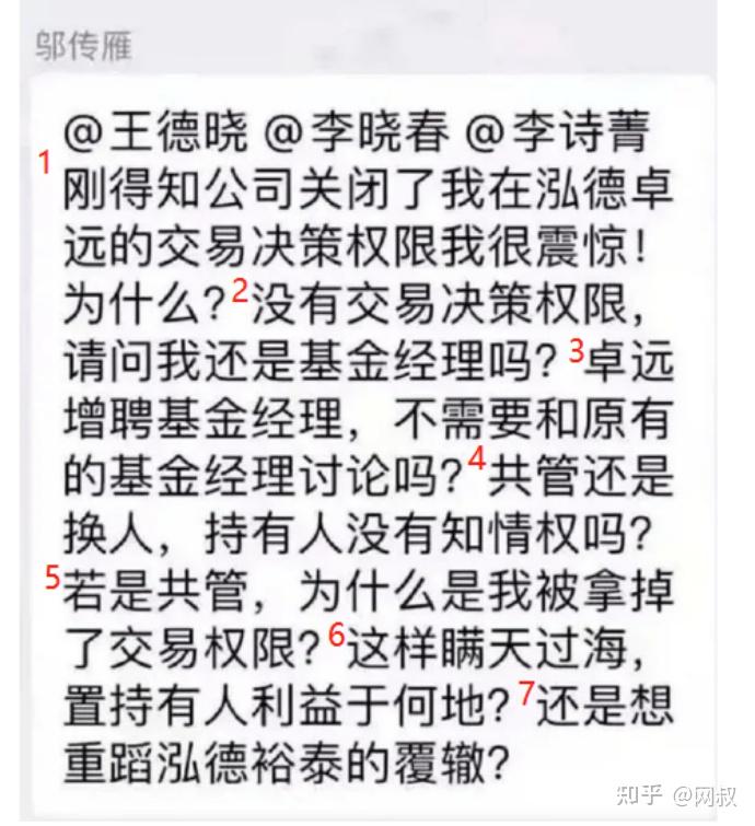 泓德基金王德晓(泓德基金 总经理)