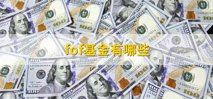 fof基金(fof基金怎么买)